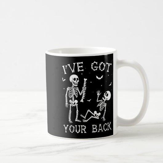 Halloween Skeletons Ive Got Your Back Costume Men  Kaffeetasse (Rechts)
