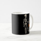 Halloween Skeletons Ive Got Your Back Costume Men Kaffeetasse (VorderseiteRechts)