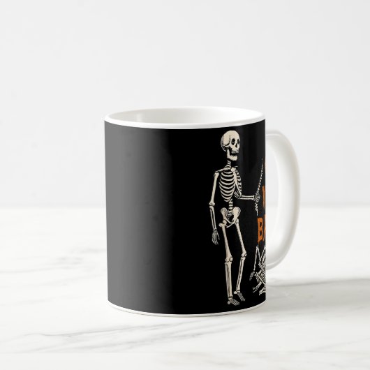 Halloween Skeletons Ive Got Your Back Costume Men Kaffeetasse (VorderseiteRechts)