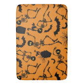 Halloween Skeletons Macabre Dance Badematte (Vorderseite Vertikal)