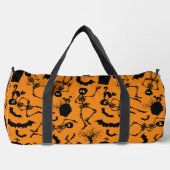 Halloween Skeletons Macabre Dance Duffle Bag (Vorderseite)