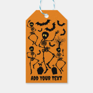 Halloween Skeletons Macabre Dance Geschenkanhänger