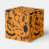 Halloween Skeletons Macabre Dance Geschenkschachtel (Rückseite)