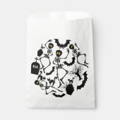 Halloween Skeletons Macabre Dance Geschenktütchen (Vorderseite)