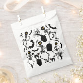 Halloween Skeletons Macabre Dance Geschenktütchen (Ausgeschnitten)
