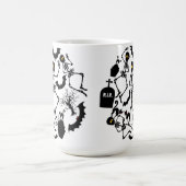 Halloween Skeletons Macabre Dance Kaffeetasse (Mittel)