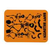 Halloween Skeletons Macabre Dance Magnet (Horizontal)