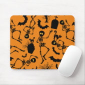 Halloween Skeletons Macabre Dance Mousepad (Mit Mouse)
