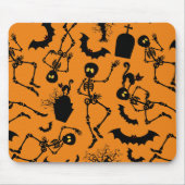 Halloween Skeletons Macabre Dance Mousepad (Vorne)