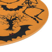 Halloween Skeletons Macabre Dance Schneidebrett (Ecke)