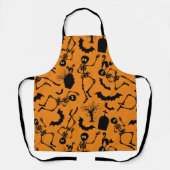 Halloween Skeletons Macabre Dance Schürze (Vorderseite)