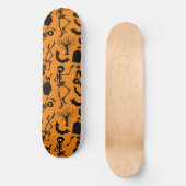 Halloween Skeletons Macabre Dance Skateboard (Vorderseite)