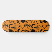 Halloween Skeletons Macabre Dance Skateboard (Horizontal)
