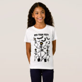 Halloween Skeletons Macabre Dance T-Shirt (Vorne ganz)