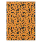 Halloween Skeletons Macabre Dance Tischdecke (Vorderseite)