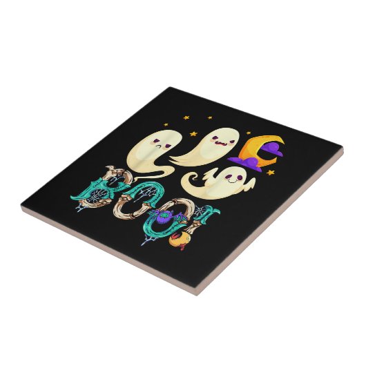 Halloween Skelett Beängstigend Gamer Boys Kids Fliese (Seite)