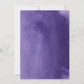 Halloween Skelett bis zum Tod tun uns Teil Hochzei Einladung (Rückseite)