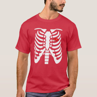 Halloween-Skelett Camping-Familie T-Shirt