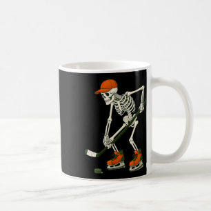 Halloween-Skelett-Eishockey-Kostüm Lustige Männer  Kaffeetasse