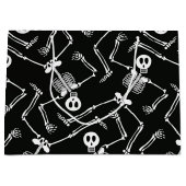 Halloween Skelett große Geschenktasche Große Geschenktüte (Vorderseite)