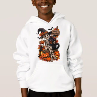 Halloween-Skelett-Hoodie Hoodie