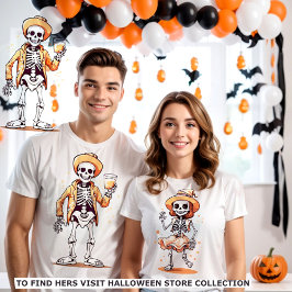 Halloween-Skelett - König T-Shirt