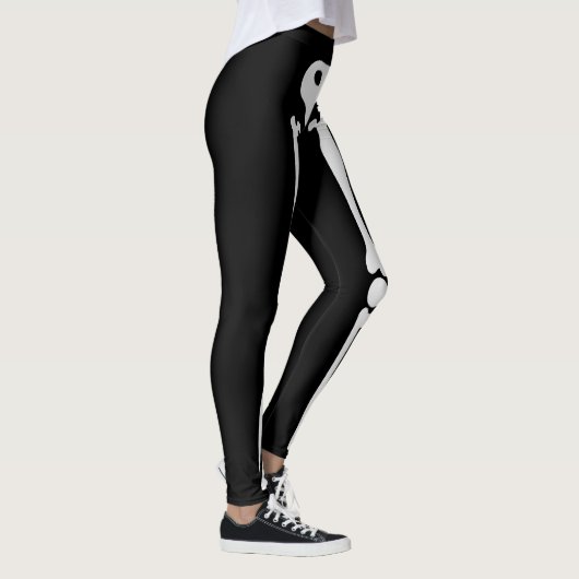 Halloween-Skelett-Leggings Leggings (Rechts)
