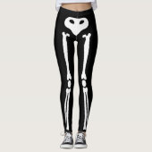 Halloween-Skelett-Leggings Leggings (Vorderseite)