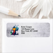 Halloween-Skelett mit Fledermauskeule (Insitu)