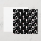 Halloween-Skelett mit Schwert (Vorne/Hinten)