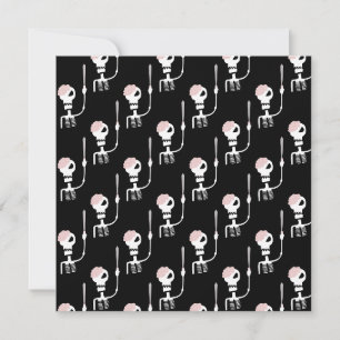 Halloween-Skelett mit Schwert