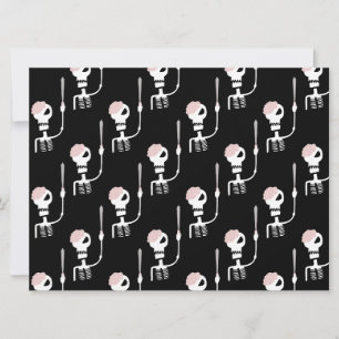 Halloween-Skelett mit Schwert