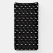 Halloween-Skelett mit Schwert Banner (Vertikal)