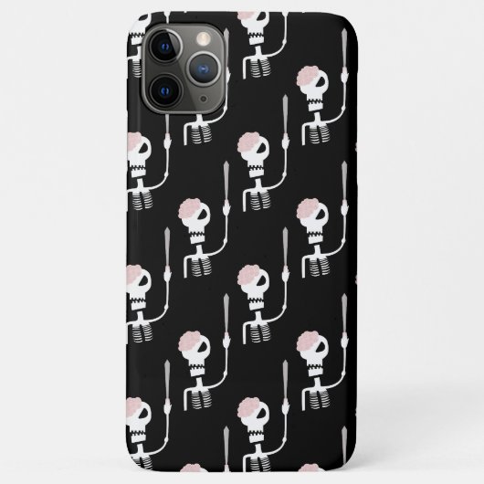 Halloween-Skelett mit Schwert Case-Mate iPhone Hülle (Rückseite)