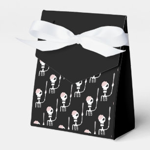 Halloween-Skelett mit Schwert Geschenkschachtel