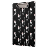 Halloween-Skelett mit Schwert Klemmbrett (Links)