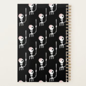 Halloween-Skelett mit Schwert Planer (Rückseite)