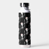 Halloween-Skelett mit Schwert Trinkflasche (Links)