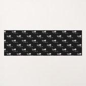 Halloween-Skelett mit Schwert Yogamatte (Rückseite (Horizontal))