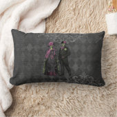 Halloween-Skelett-Paare Lendenkissen (Decke)