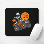 Halloween Skelett Reitmonster Truck Kleinkind Bo Mousepad (Mit Mouse)