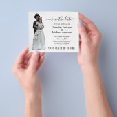 halloween skelettartige Skelette Save the Date sti Flyer (Gruppe)