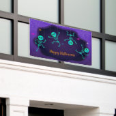 Halloween Skelette Banner (Äußeres Gebäude)