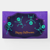 Halloween Skelette Banner (Horizontal)