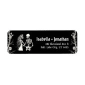 Halloween-Skelette 'Bis dass der Tod uns scheidet' (Vorne)