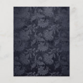 Halloween Skelette Einladung Budget Flyer (Hinten)