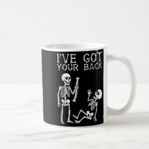 Halloween Skelette Ich Steh Dir Rückhalt Kostüm Mä Kaffeetasse