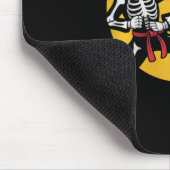 Halloween Skelette Karate Martial Arts Premium Mousepad (Ecke)