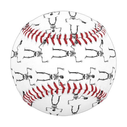 Halloween Skelette, Trick oder Treat, Boo Baseball (Vorderseite)