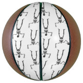 Halloween Skelette, Trick oder Treat, Boo Basketball (Vertikal)